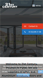 Mobile Screenshot of 21stcenturywindows.co.uk